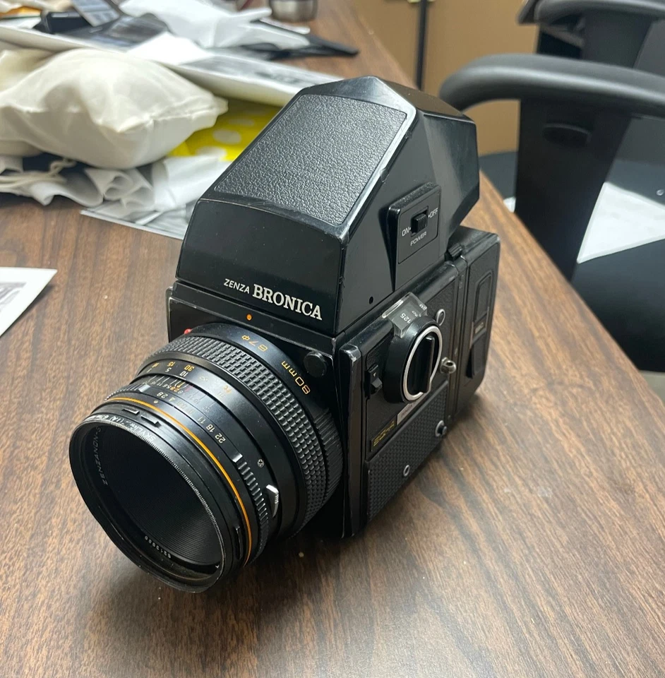Câmera SLR Médio Formato Bronica SQ-A 6x6 - Imagem 2 de 4