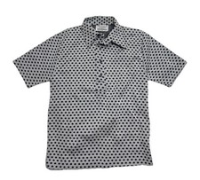 Vintage Arnold Palmer Double Knit Robert Bruce Polo Shirt Mens Medium Made USA