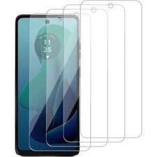 4 Pack Glass Screen Protector with Anti-Fingerprint For Motorola Moto G 5G 2024
