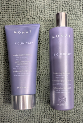 Monat IR Clinical Thickening Shampoo & Conditioner Set Rejuveniqe