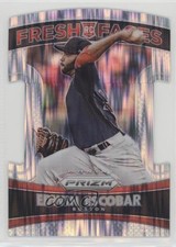 2015 Panini Prizm Fresh Faces Flash Prizm 47/100 Edwin Escobar #10 y0i
