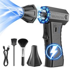 Compressed Air Duster - 300000RPM Super Power Electric Air Duster Black