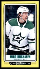 2021-22 O-Pee-Chee OPC Premier Tallboys Yellow Miro Heiskanen #P13