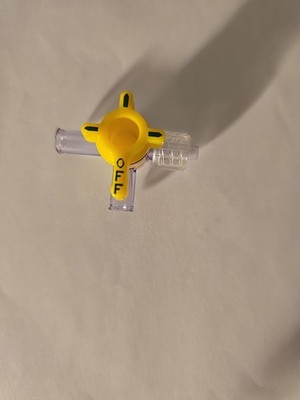 3Pcs  COLE PARMER Stopcock 3-Way Valve with Luer Connection 30600-23 