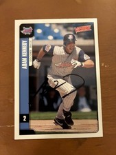 2001 Upper Deck Victory Adam Kennedy #16 0b4 signed 