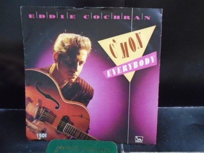 EDDIE COCHRAN '' C`MON EVERYBODY '' UK LIBERTY REISSUE   EX+ COND.IN PIC SL.