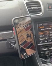 Porsche Compatible Fully Adjustable Phone Mount 981 718 911 (991) Boxster Cayman