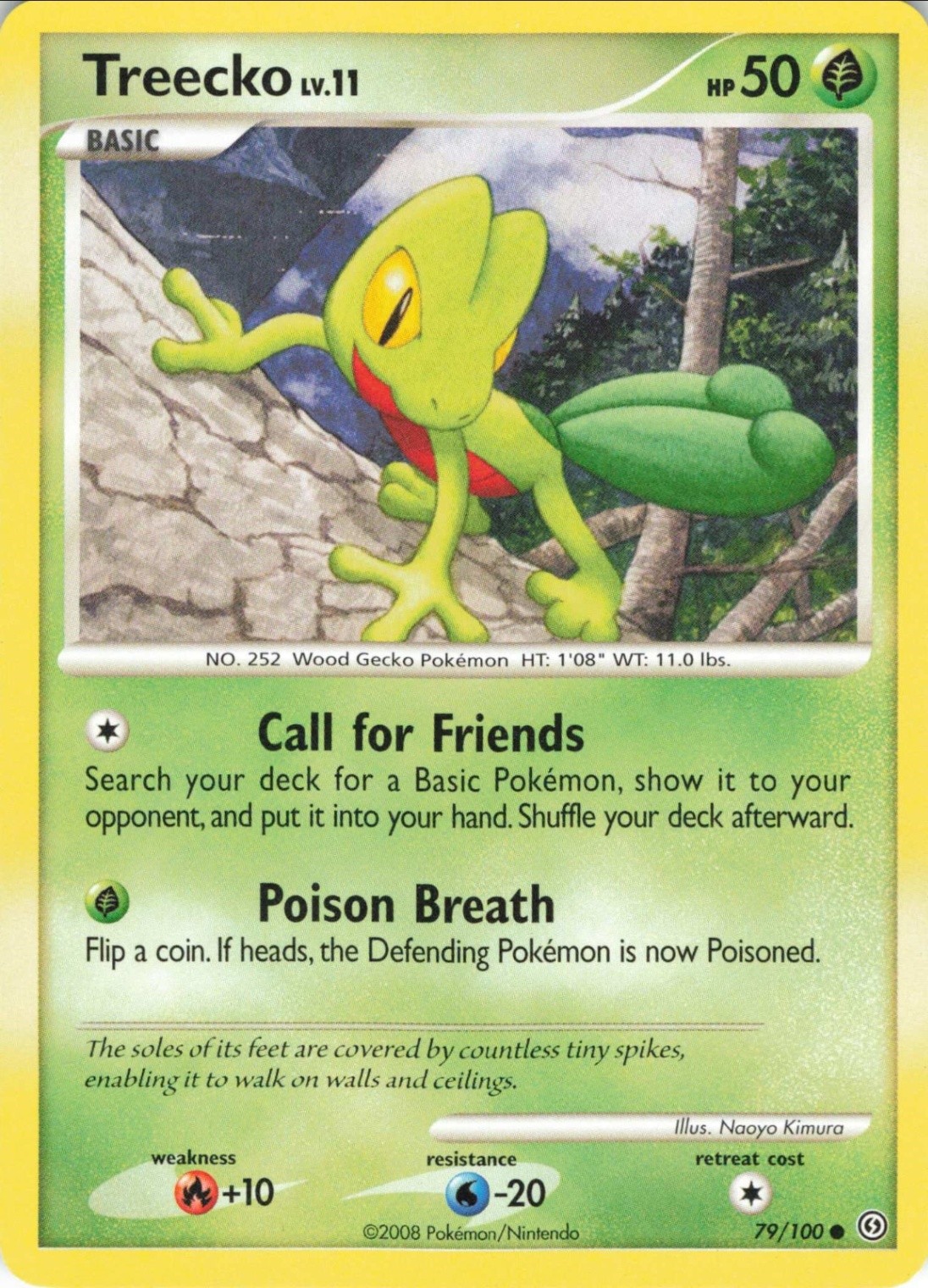 Treecko   Stormfront #79/100 NM