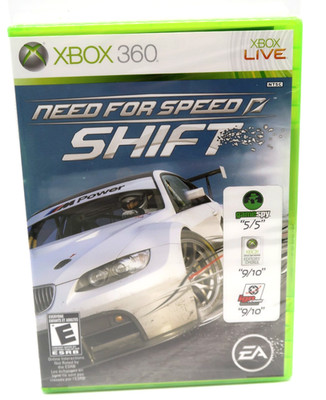 Need for Speed: Shift (Microsoft Xbox 360, 2009) New Sealed