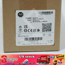 22A-D1P4N104 Allen Bradley 0.4kW PowerFlex 4 AC Drive 380VAC 3PH 1.4A