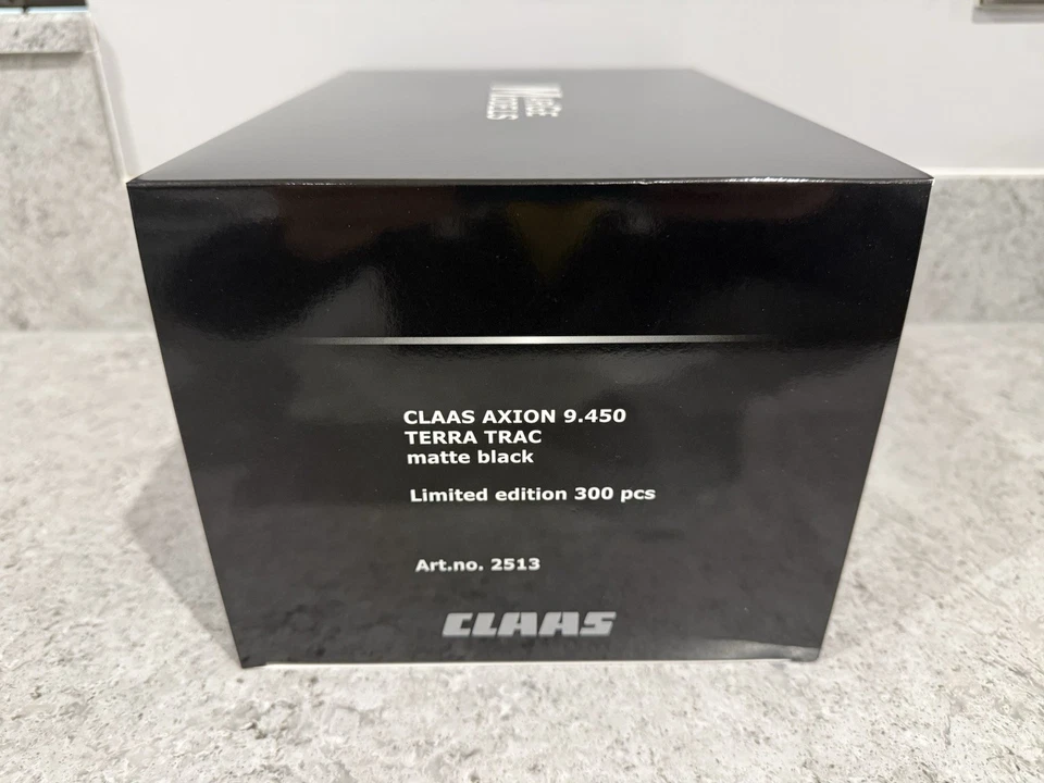 Marge Models - Claas Axion 9.450TT - Matt Black - Agritechnica - 1:32 - Mint/New - Image 2 of 4