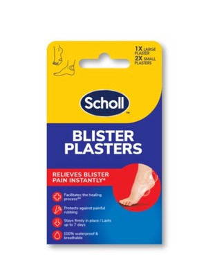 2 x Scholl Blasenpflaster - 3er verschiedene Größen Pflaster lindert Schmerzen sofort 