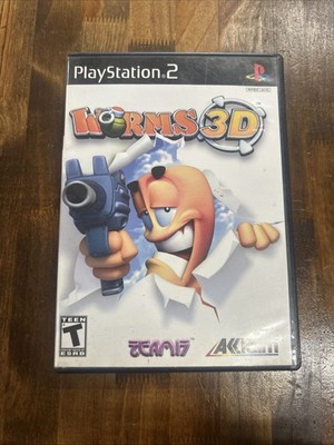 Worms 3D (Sony PlayStation 2, 2004) PS2 Complete w/ Manual CIB