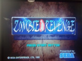 Zombie Revenge (Sega Dreamcast, 2000) Disc Only *TESTED*