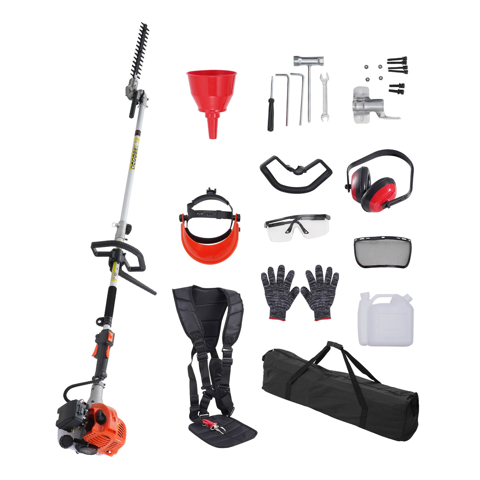 Gas Powered Pole Hedge Trimmer