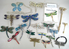 Vintage Dragonfly - Brooch, Pin & Pendant Collection - 19 Pc.