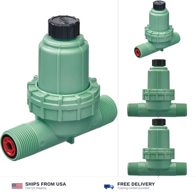 #ad Orbit 67798 30 PSI Drip Irrigation Pressure Regulator Filter 1quot; MPT 3 in 1 Sy... $55.93