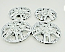 Scitoo 12 Silver Hubcaps Wheel Covers Set Of 4 Rust Resistant Universal Fit