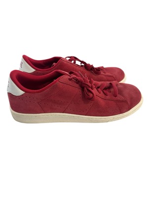 Nike Classic CS Suede Varsity Red Ivory Casual Tennis Shoes Size  829351 600