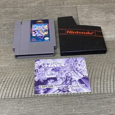 1987 Mega Man 1 NES Game & Original Manual Book Authentic Nintendo Works Perfect