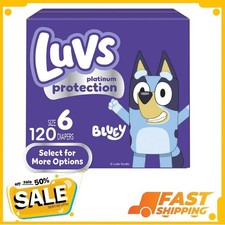 Luvs Platinum Protection Baby Diapers, Size 6, 120 Count, Free Shipping