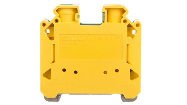 4046356595803 ZłąCzka Szynowa Ochronna 16Mm2 Zielono-żółTa UT 16-PE/S 3215915 PH-image