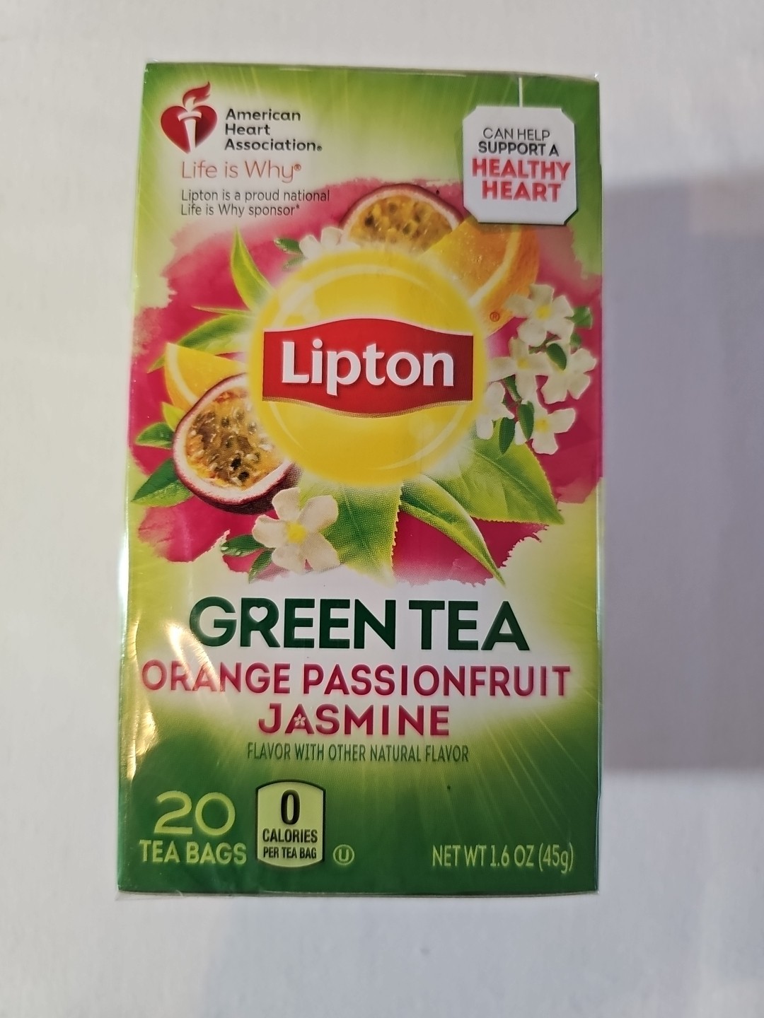 Orange Passionfruit Jasmine 20 Ct Tea Bags  (read)