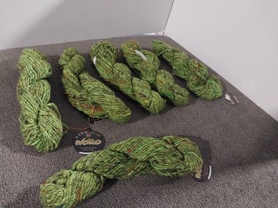 Eisaku Noro Kabuto Yarn Wool/silk/alpaca/cashmere 50g 60m Color 32 - Lot Of 6