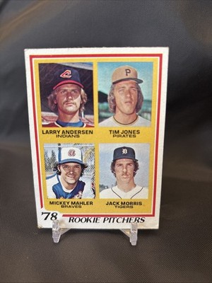 1978 Topps - Rookie Pitchers Jack Morris, Larry Andersen, Tim Jones #703 (RC)