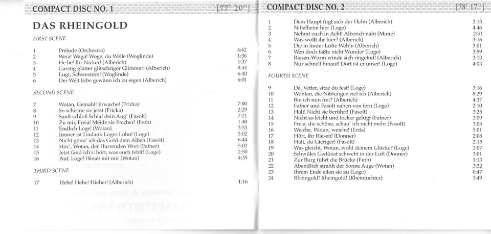 12 CD-Box Wagner DER RING DES NIBELUNGEN Furtwängler RAI 1953 (C8053) - Bild 3 von 4
