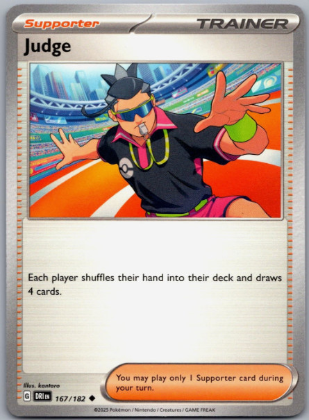Judge - 167/182 - Destined Rivals - NM/M