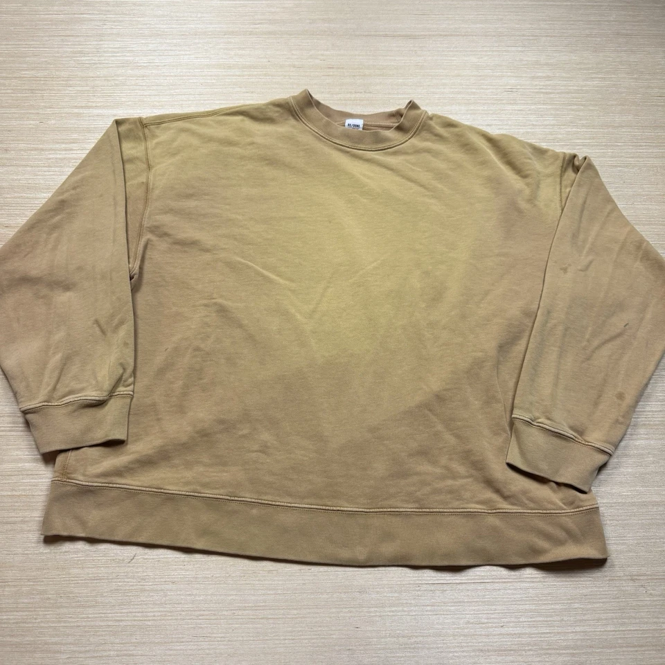 Calça moletom Hanes Re/Done moletom 2 peças desbotada perna larga moletom vintage M - Imagem 2 de 4