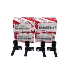 New 4pcs Abs Wheel Speed Sensor Front Rear Rightleft 89542-04020 89543-60050 Us New 4pcs Abs Wheel Speed Sensor Front Rear Rightleft 89542-04020 89543-60050 Us