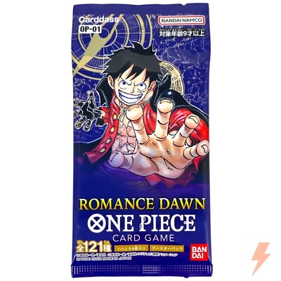 ONE PIECE Card Game 1 Sealed Booster Pack ROMANCE DAWN OP-01