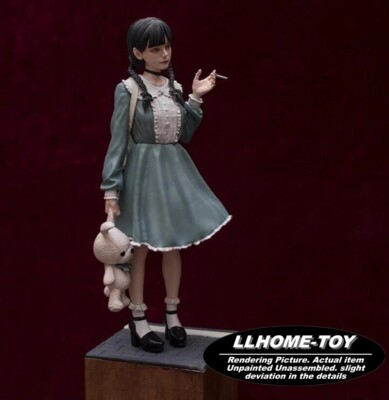 1/8 21CM Mitsuami Smok Girl 3D Print GK Figure Model Unpainted Unassembled