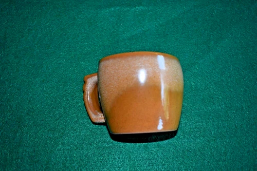 Vintage Frankoma  Pottery No. 5C Plainsman Cup 5 oz. Prairie Green Glaze