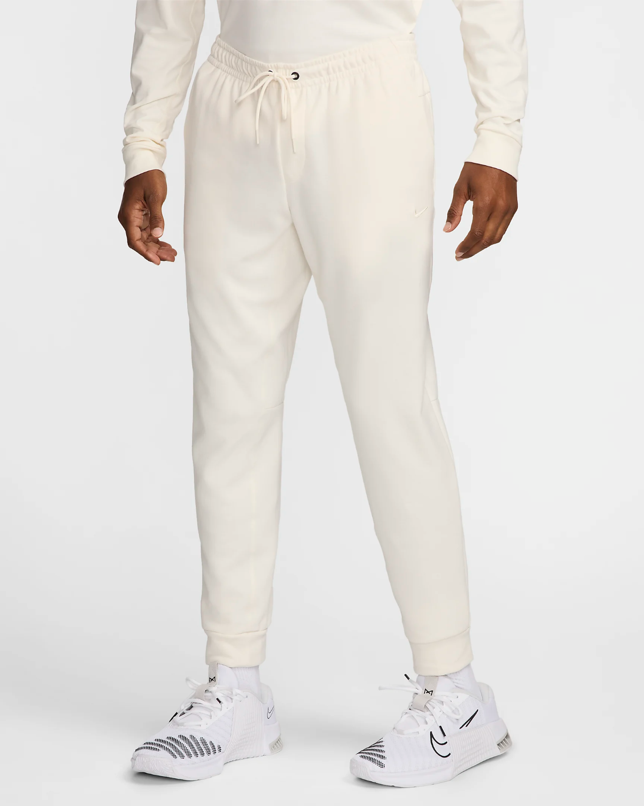 Nike Joggers Pants Primary Versatile UV UPF 40 FZ0975-110 Ivory Men's L-image
