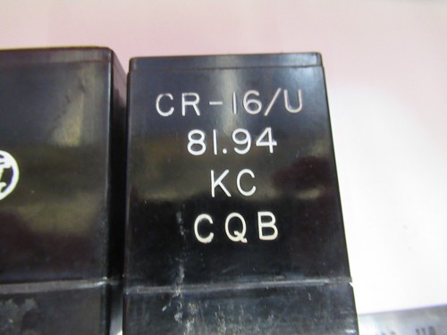 ANTIKES QUARZ KRISTALL 81,94 PAAR FREQUENZREGLER RADIO WIE ABGEBILDET Q2-111 - Bild 3 von 7