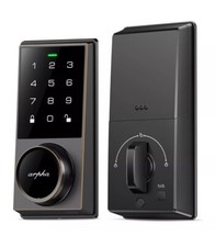 Keyless Entry Smart Door Lock 50Codes Keypad Deadbolt Lock Anti-Peeping Password