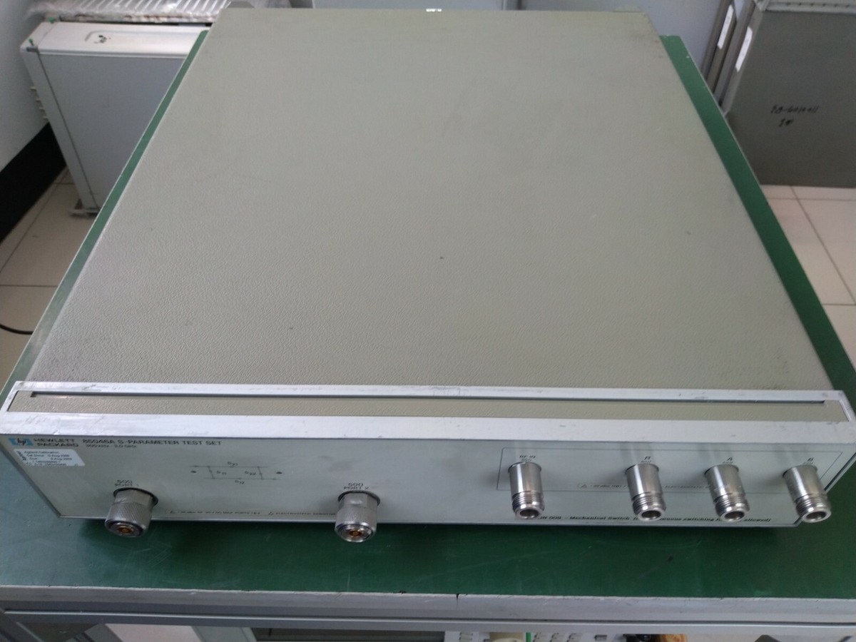HP 8753B with 85046A 300kHz-3GHz Network Analyzer