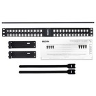 Belden AX104600 48-Port KeyConnect Angled Patch Panel 1U Black