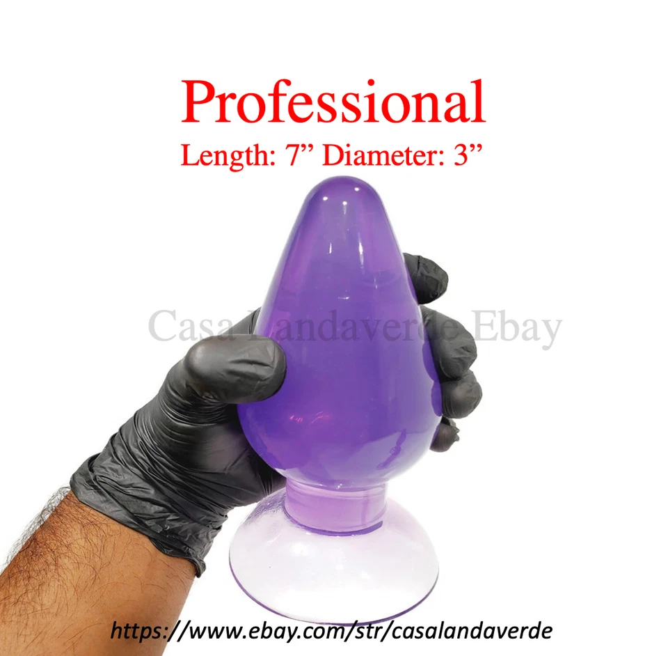 JUEGO DE 3 CONSOLADORES ANAL DE SILICONA GRANDES TAPONES PARA G JUGUETE SEXUAL ANAL PUNTO G Foto 3 de 4