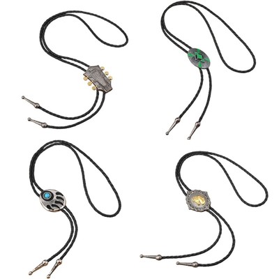 Multiple Type Bolo Tie for Adult Wedding Evening Party Cotume Decorative Necktie