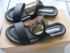 ALBANO Sandalo Tomaia shine nero made in Italy*Tg.35****NUOVO*NUOVO