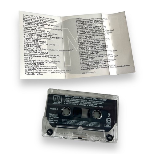Michael Jackson – Motown's Greatest Hits Motown 530 014-4 Cassette Tape Album - Picture 4 of 14