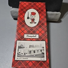 HO Scale Campbell Scale Models~ City Transfer Building Craftsman # 454 ~Vintage