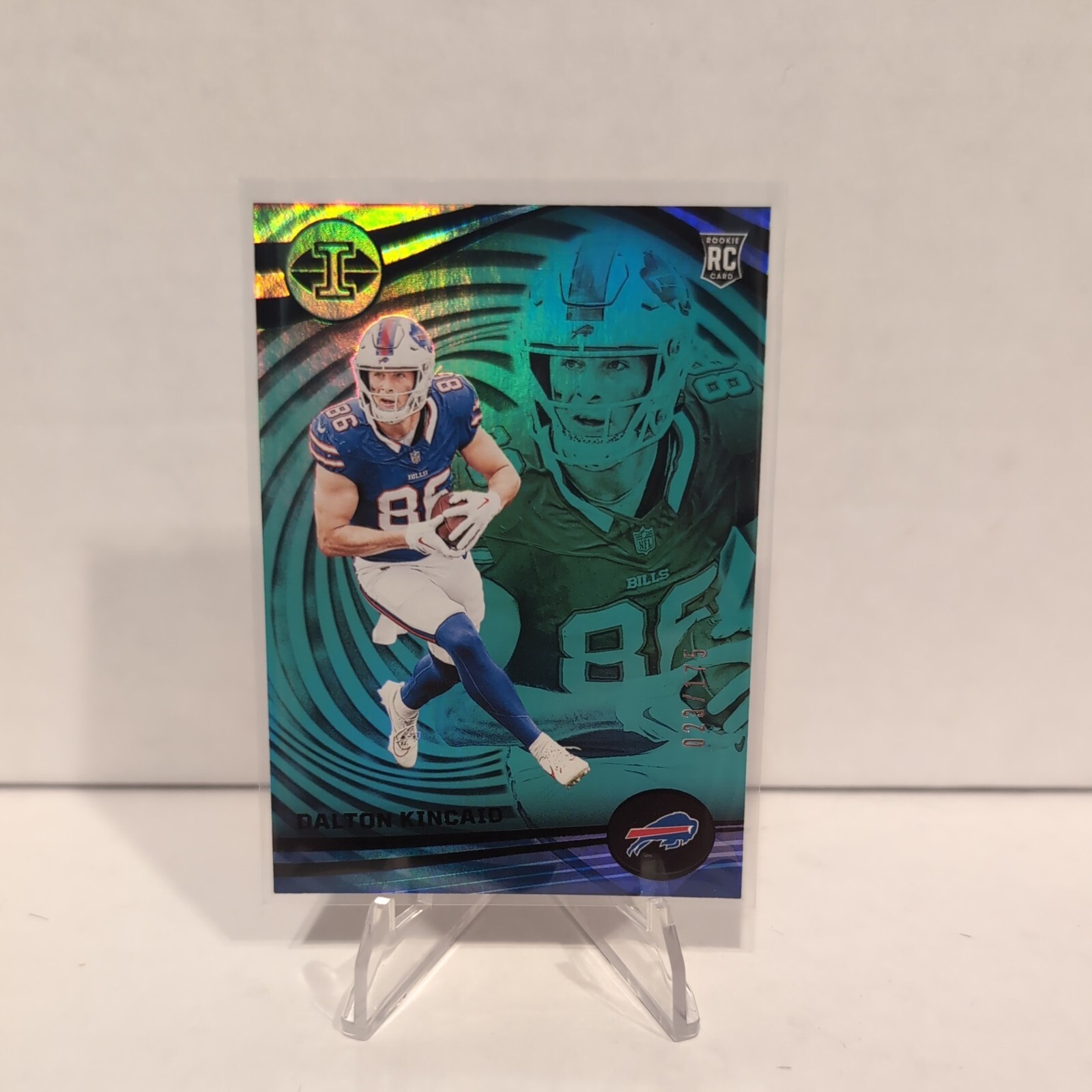 2023 Panini Illusions - Teal #13 Dalton Kincaid /175 (RC)