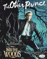 Billy Magnussen Into the Woods Autographed Signed 8x10 Photo ACOA COA 