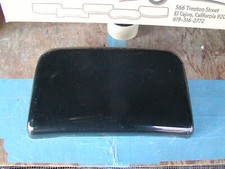 Eljer Aqualine Toilet Tank Lid, small size lid with incurved front BLACK 7C