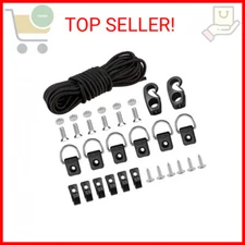 Kayak Deck Rigging Kit 8 Feet Bungee Cord with Bungee Cord Ends Hooks and Fishin